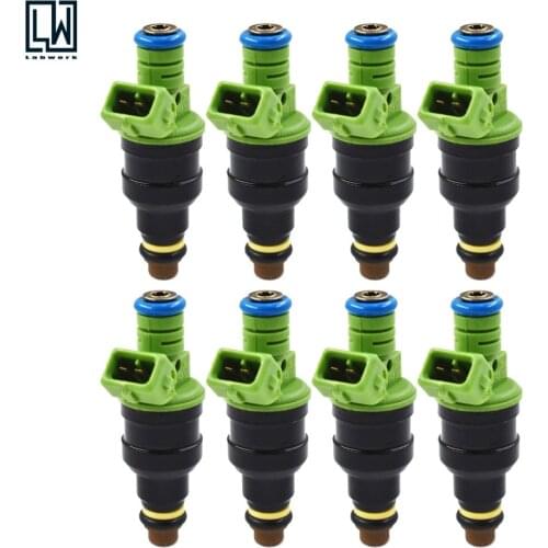 8*42lb 440cc EV1 Fuel Injectors fit for GM LT1 LS1 LS6 Ford Mustang SOHC DOHC