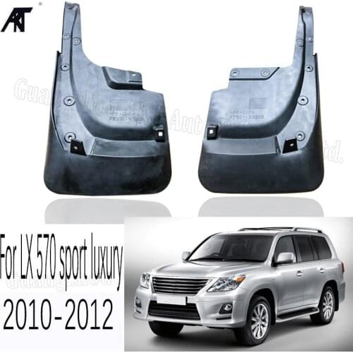 Mud Flaps For Lexus LX 570 sport luxury 2010-2012 Set Mud Flaps Mudflaps Splash Guards Mud Flap Mudguards Fender