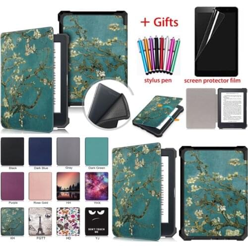 GLIGLE Case For Kobo Nia 2020 Ereader Cover With Auto-Sleep+Stylus+Screen Film