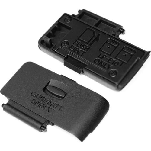 1PCS Black Battery Cover Door for Canon EOS 1300D Rebel T6 Digital Camera Repair Part