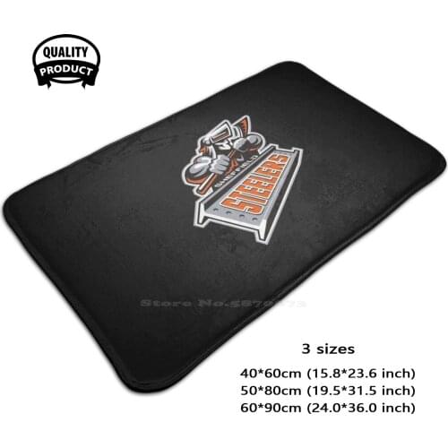 Sheffield Steelers 3 Sizes Home Rug Room Carpet Sheffield Steelers Ice Hockey Sport Uk British Hockey League Elite Ice Hockey