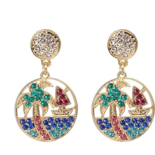 Dreamzeal Women's Gold Earrings