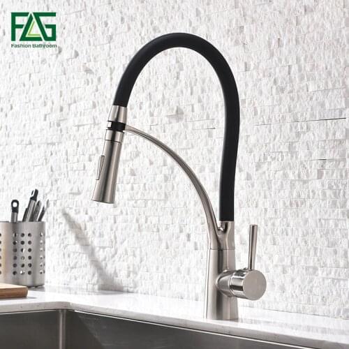 FLG Black Kitchen Faucets