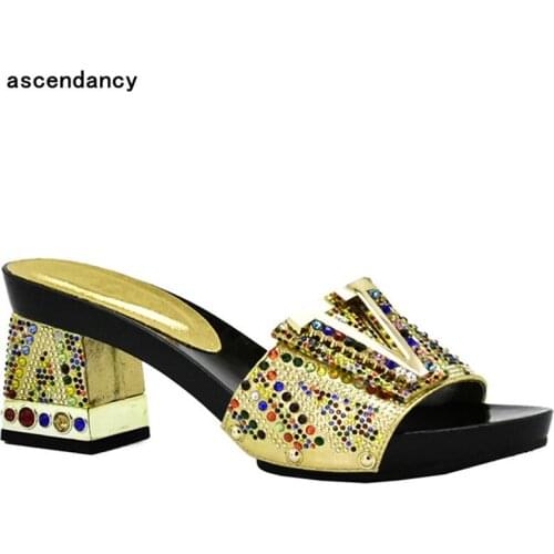 High Quality Italian Shoes Envio Gratis Ladies Italian Shoes Decorated with Rhinestone Caleebear Italian Shoes with Rhinestone