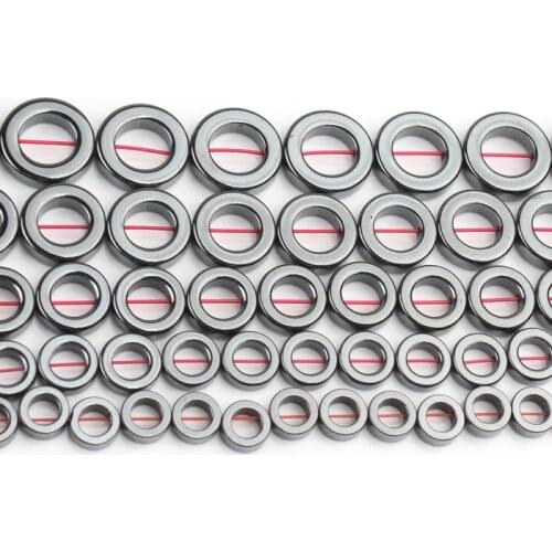 8x8/10x10/12x12/14x14/16x16mm Natural Black Hematites Stone Circle shape Loose beads For Jewellery Making DIY Bracelet 15