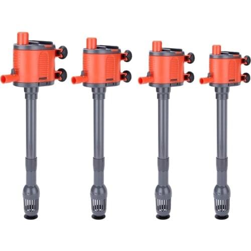 3-in-1 Multi-function Aquarium Filter Water Pump Aquarium Fish Tank Circulating Water Spray Submersible Purifier Filter Turtle T