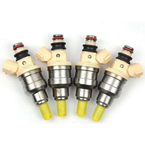 Set of 4PCS Upgraded Fuel Injectors INP-470 for Suzuki Sidekick Tracker X-90 1.6L OEM 15710-58B00 4G1549 INP470 INP 470