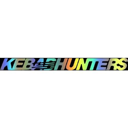 S51942# Various Sizes/Colors Car Stickers Vinyl Decal KEBABHUNTERS Motorcycle Decorative Accessories Creative
