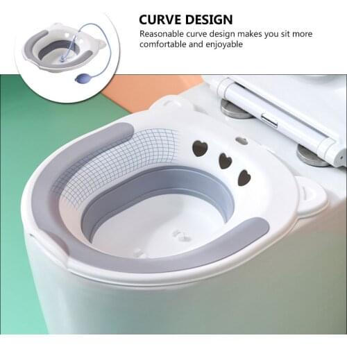 Woman Bidets Toilet Portable Female Private Parts Pregnant Folding Wash The Butt Basin Wash Potty Maternal Child Adult Toilet