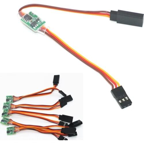 5pcs/lot Universal 5~6V / 3.6V~24V Servo Signal Reverser For Rc Servo For JR Futaba Aeroplane V-Tail