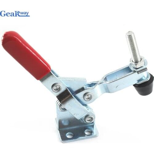 102B Vertical Toggle Clamp 100kg Holding Capacity Toggle Clamps for Woodworking Quick Release Hand Tool Clamp