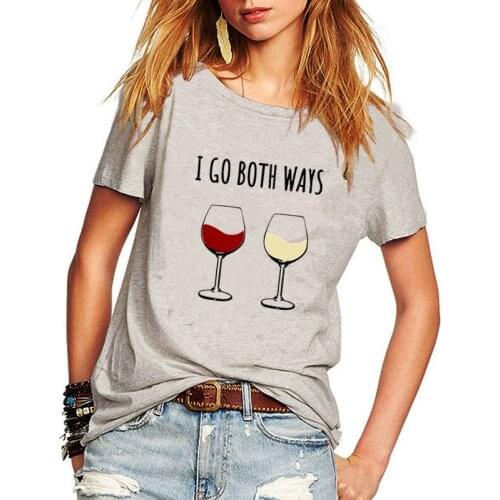 I GO BOTHWARS Letter Print T shirt Women Short Sleeve T-shirts Top T Graphic Female Tee T-Shirt Ladies T-shirts Clothes HH1337
