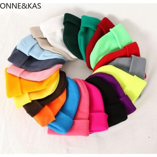 Fashion Winter Hats for Women Men Beanies Knitted Solid Cool Hat Girls Autumn Female Beanie Warm Bonnet Casual Cap Wholesale