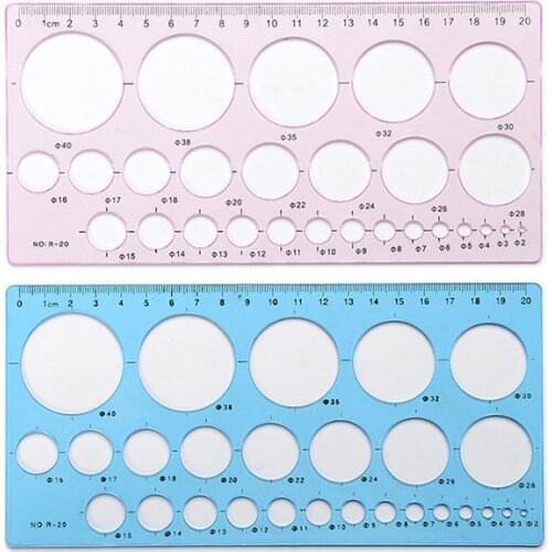 1Pc Ruler Quilling Template Kit Circle Size Origami Paper Craft Quilled Creative Rulers Tool DIY Craft School Office Suppliers
