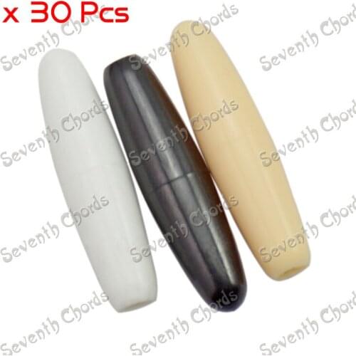 30 Pcs Plastic Electric Guitar Screw-in Style Tremolo Arm Tip Whammy Bar Knobs (3 Colors Can choose)