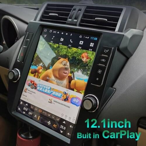 12.1 inch IPS Screen Android Car Radio Multimedia Video Player For Toyota Land Cruiser Prado 150 2013 2017 GPS Navigation 2din