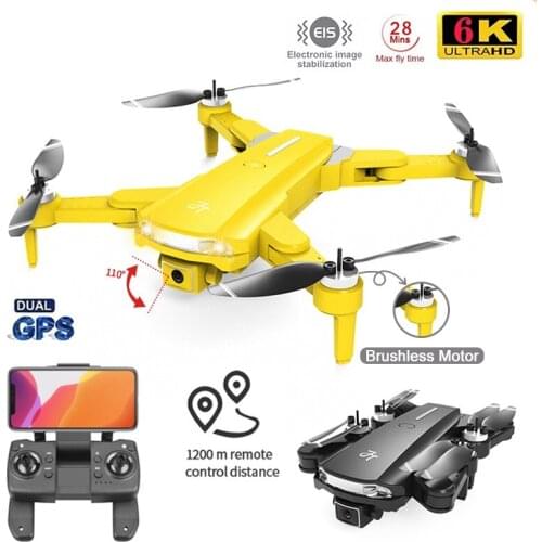 LS25Pro GPS Drone 4k Professional 6K HD Dual Camera Brushless Aerial Photography Wifi RC Foldable Quadcopter 1.2KM Distance