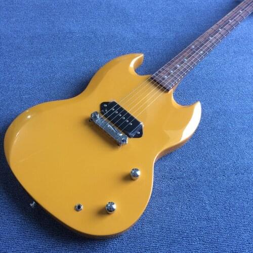 Rosewood fingerboard with dots inlays, P90 pickups electric guitar , Free shipping