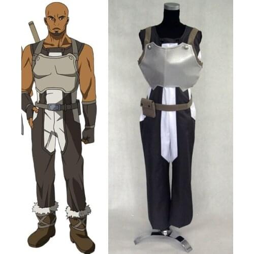 Sword Art Online Agil Cosplay Costume E001