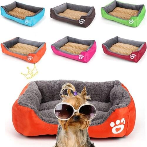 Pet Dog Cat Bed Summer Pet Beds House For Large Medium Small Dogs Pet Beds Puppy Warm Kennel Chihuahua Pets House Dropshipping
