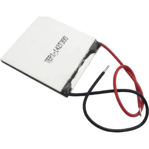 Temperature difference thermal generator Sheet TEP1-142T300 Piezoelectric ceramic generator plate 40*44MM Cold and hot voltage