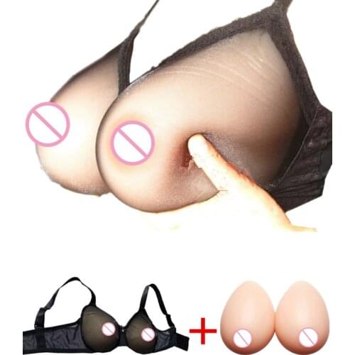 Sexy See-Through Pocket Bra Bra Crossdresser Bra Transgender Drag Queen Bra Suitable Bra for CD Not Include Silicone Breast
