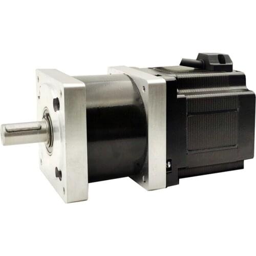 NEMA34 Stepper Motor 4.5NM with Planetary Reducer ratio 4:1/5:1/10:1/16:1/20:1/25:1/40:1/50:1/100:1 motor length 80mm