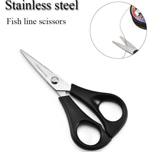 Carp fishing 1pcs scissors Stainless Steel braid Fish Pliers Fishing Accessories Tools for Fishing boilie rig line Tackle