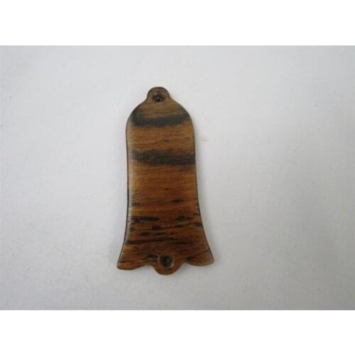 1pcs high quality Bocote (Ziricote) Bell shape Guitar Tremolo Cover #2193