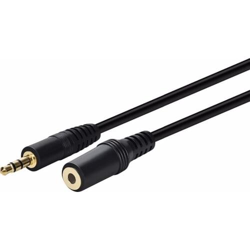 5m/10m 3.5mm Stereo Male to Female Extension Audio Cable Cord
