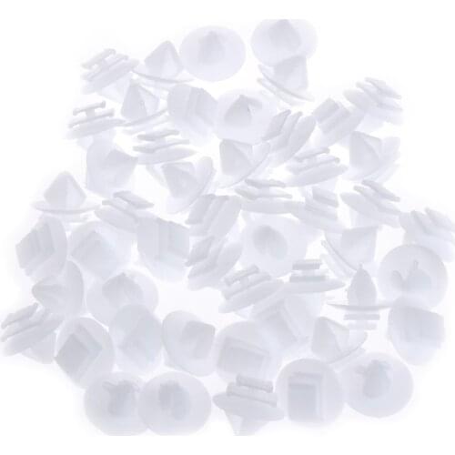 50pcs New D-150 Door Trim Clips Panel Mounting Clips Holder For Citroen Peugeot 206