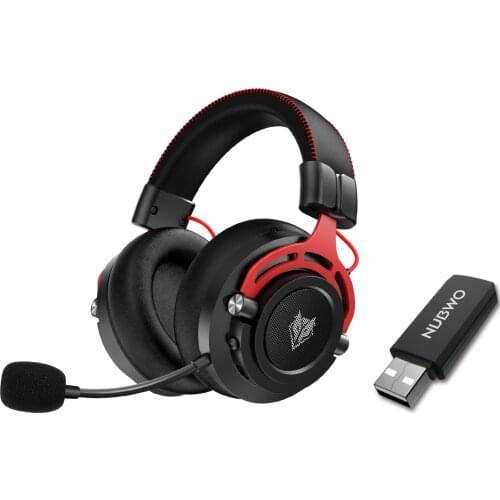 NUBWO G03 2.4G Wireless Gaming Headset 3.5mm Wired Headset Bass Surround Stereo Gaming Earphones with Mic for PS5 PS4 PC Laptop