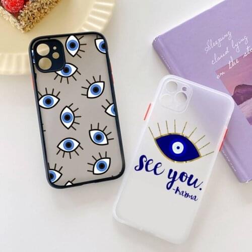 MaiYaCa Eyes Eyelash Aesthetic Phone Cases for iPhone 7 8 Plus X XR XS 11 12 pro MAX Hard PC TPU Back Case