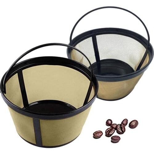 Strainer Corrosion-resistant Sturdy Golden Stainless Steel Filter for Coffee Machine for Coffee Machine