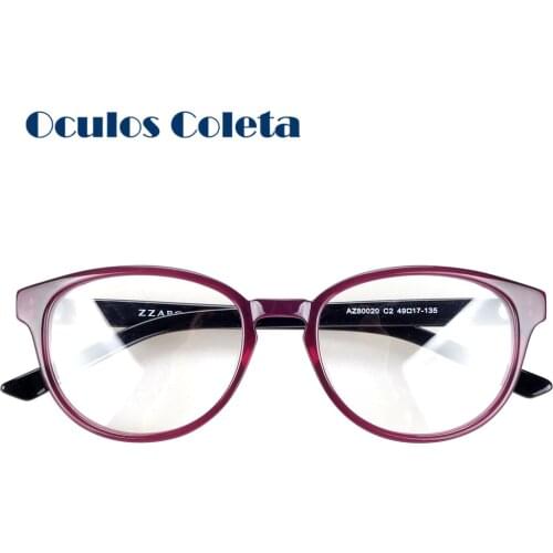 Designer eyeglasses frames for women super retro style acetate