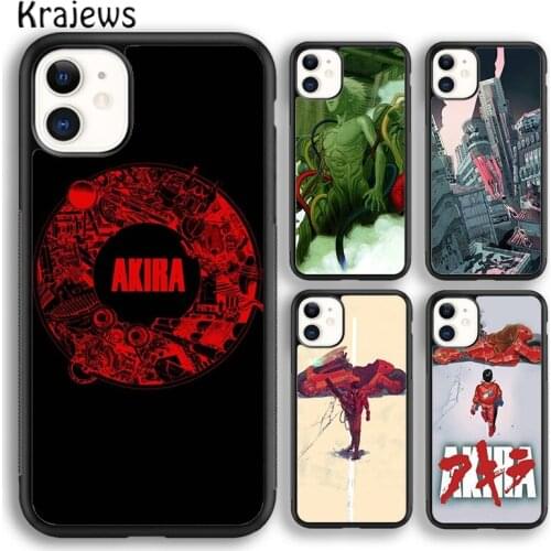Krajews Manga Comic Akira soft Phone Case Cover For iPhone 5s SE 2020 6s 7 8 plus X XS XR 11 12 mini pro max coque Shell