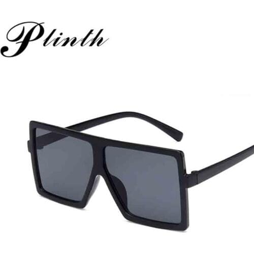 Oversized Child Square Sunglasses Fashion Boys Girls Solid Color Big Frames Sun Glasses Gradient Lens Kids Eyewear UV400 AG48