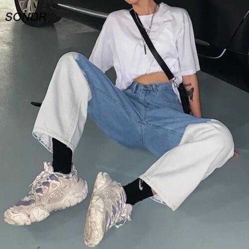 QIAOXICUN Womens High Jeans