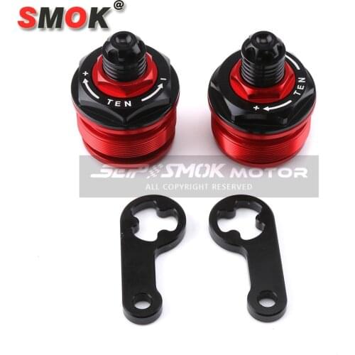 SMOK Screw Regulator for Yamaha R3 R25 MT 03 Front Shock Absorber Adjustment Screw Regulator