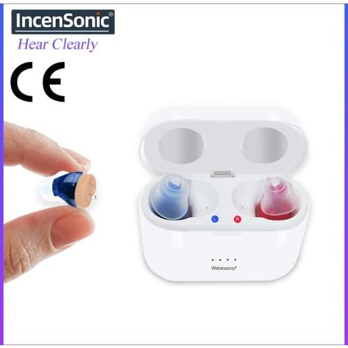 New Style Hearing Aid Rechargeable Low-Noise V30 Ear Aids Elderly In-Ear Deaf Hearing Aids