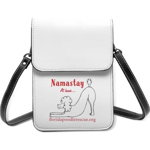 Poodle Shoulder Bag Female Bulk Mobile Phone Bag Stylish Leather School Bags