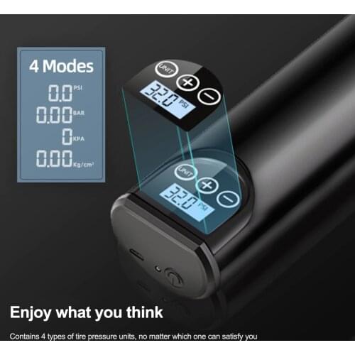 Hot 12V 150PSI Air Compressor Electric Air pump with Tire Pressure LCD Display Wireless Portable Tire Inflator for Car Bicycles