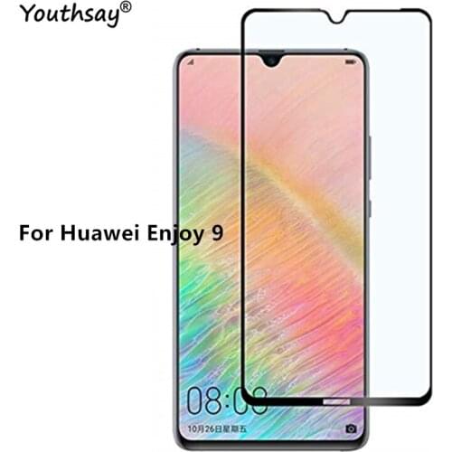 1PCS Glass For Huawei Enjoy 9 Phone Screen Protector 2.5D Full Glue Coverage Glass For Huawei Enjoy 9 Glass For Huawei Enjoy 9