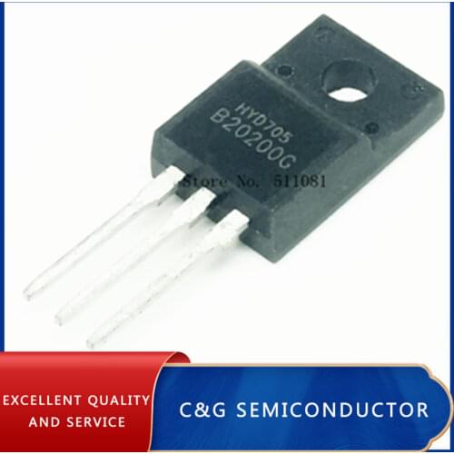 10PCS MBRF20200CT TO-220F MBRF20200 TO-220 20200CT 20A 100V TO-220