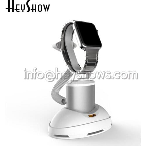 6x Watch Security Display Stand IWatch Anti-theft Holder MI Band Burglar Alarm System For all Smart Watch Safe In Retail Shop