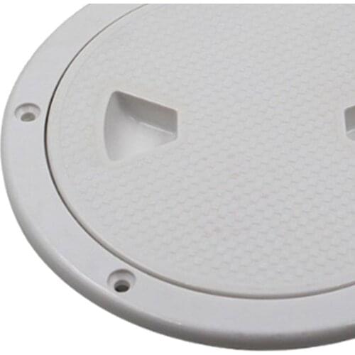 White Non Slip 4' Deck Inspection Access Hatch Cover For Marine Water Tight