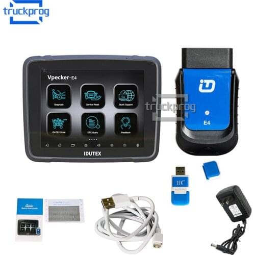 OBD2 OBD 2 Diagnostic Scanner E4 Bluetooth 8 inch Multi Functional Tablet Automotive Diagnosis Tool