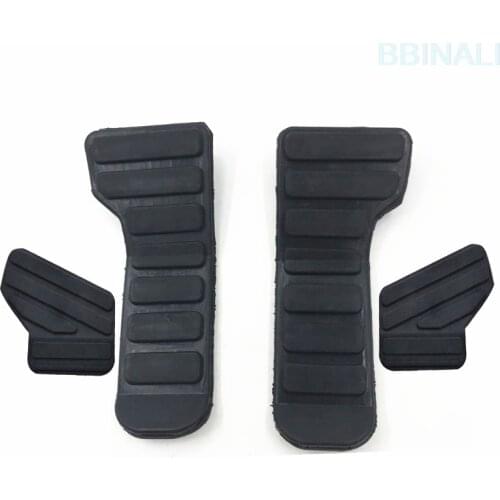 For Hyundai R60-7 Excavator Walking foot pedal rubber cover foot pad pressure plate rubber block Excavator Accessories