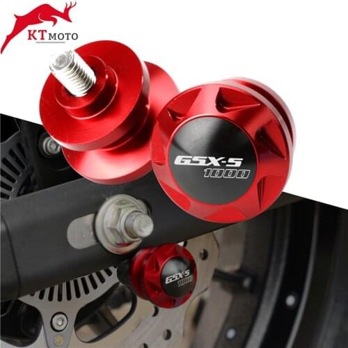 For SUZUKI GSX-S1000 GSX S1000 GSX-S 1000 GSXS1000 2011-2020 M8 Swingarm Spool Slider Stand Screws Motorcycle Accessories