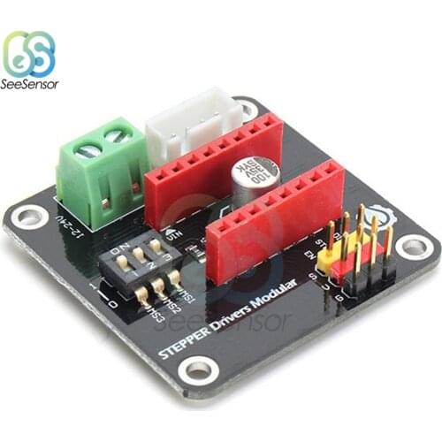 DC 12-30V 42 Stepper Motor Driver Expansion Board DRV8825 A4988 3D Printer Control Shield Module For Arduino UNO R3 Ramps1.4 DIY
